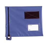 GoSecure Flat Mailing Pouch 286x336mm Blue CVF1+ Free finchley Refill Pen (2)