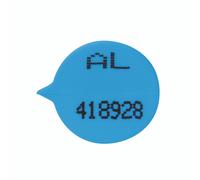Gosecure Number Rnd Seal Blue PK500