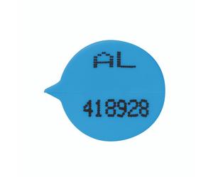 Gosecure Number Rnd Seal Blue PK500