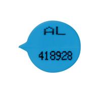 GoSecure Security Seals Numbered Round Blue (500 Pack) S3B