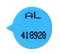 GoSecure Security Seals Numbered Round Blue (Pack of 500) S3B