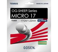 GOSEN OG-Sheep Micro, 17 Natural 40' All-Round Performance, Synthetic Tennis String