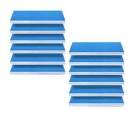 GOSER 12 Pcs Paint Booth Filter, Airbrush Paint Booth Filter Set, Double-Layer Design, Fit Airbrush Hobby, Paint Paint Booth