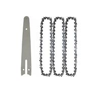 Gosera 1/4 Chainsaw Chain Guide 6 Inch Portable Electric Saw Mini Chainsaw Logging Blade Pruning Chain Saw Chain Accessories