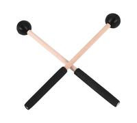 Gosera 1 Pair Tongue Drum Mallets Soft Rubber Drum Mallets Sticks for Drums Tongue Drums and Keyboard Percussion