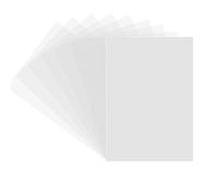 Gosera 1 Set Shrink Plastic Sheets for Kids Crafts Shrink Dink Sheets Frosted Blank Paper DIY Craft
