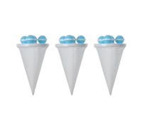 Gosera 3PCS Reusable Hair Filter Cleaner for Laundry Mesh Lint Filter for Washing Machine Lint Catcher for Pet Household-A