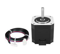 Gosera 42 Stepper Motor Driver D- DC Motor 1.8 Degrees 2A 2-Phase Hybrid 4-Lead for 3D Printer Motor Parts