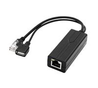 Gosera 48V to 5V USB Interface PoE Splitter Ethernet 802.3Af /At PoE Power Supply Module for IP Camera Electronic Equipment