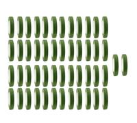Gosera 50pcs Flower Tape Self-Adhesive Bouquet Flower Stem Paper Tape Stamen Packaging Flower Shop DIY