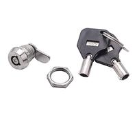 Gosera Cabinet Door Quarter Turn Security Tubular Cam Lock w Keys