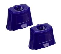 Gosera Eye Dropper Tool,Assist Device Helper 2 Pcs Eye Drop Guide Dispenser Portable Reusable Wash Cup Dispenser Aids