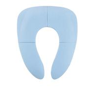 Gosera Folding Travel Toilet Seat for Toddlers - Portable & Secure, Non-Slip Suction Cups Blue 35 X 29cm
