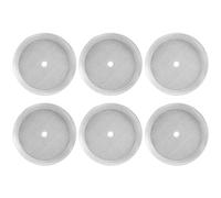 Gosera French Replacement Filters Mesh Screen Coffee Filters-Includes Metal Center Ring Reusable Stainless Steel Mesh Replacements for 1000 Ml French Screen