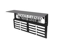 Gosera Medal Hanger Display,Trophy Holder,15.8 X 7inch Medal Holder and Trophy Display Hanger Rack Frame Wall Mount