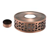 Gosera Stainless Steel Tea Warmer, Heating Base, Teapot, Warm Tea Stove, Candle Teapot, Tea Set
