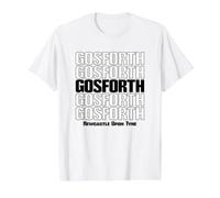 Gosforth Newcastle Upon Tyne Value Graphic T-Shirt, Men, White, M