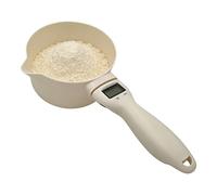 Gosgjmep Digital Measuring Spoon, LCD Digital Measuring Scoop Scale, Food Weight Measuring Scoop Scale Scale, Baker Pet Owner for Cooking Baking Coffee Rice Powder Solid Food Measuring Cup Spoon