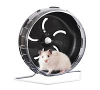 Gosgjmep Hamster Wheel - Adjustable Height Stand Quiet Running Wheel | Portable Multifunctional Small Pet Activity Equipment for Living Room Dorm Home Apartment