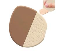 Gosgjmep Liquid Foundation Brush, Flat Silicone Makeup Applicator, Concealer Brush | Professional Beginner, Artist, Daily Use, Practice, Travel, Night