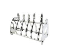 Gosgjmep Orthodontic Pliers Holder - Tool Storage Stand | Stainless Steel Pliers Shelf, Orthodontic Hospital Equipment Storage Lab Procedure Room