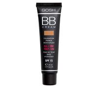 GOSH BB Cream 3-in-1: Primer, Foundation & Moisturising Cream 30 ml I Make-Up for a Nourished Skin and Radiant Complexion I Cover of Impurities & Redness I Vegan & SPF 15 I 003 Warm Beige