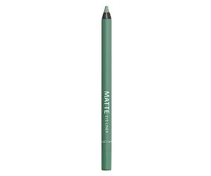 GOSH Bright Green Eyeliner Matte I Waterproof Eyeliner Pencil I Soft & Creamy for Easy Application I Highly Pigmented Eye Pencil I Longlasting & Transferproof I Vegan & Perfume-free I 011 Alligator
