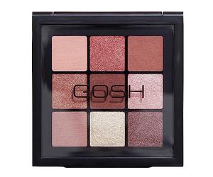 GOSH Eyedentity eyeshadow palette with 9 perfectly coordinated colours in matt and metallic I for daytime make-up and glittery looks for the evening I vegan and perfume free I 001 Be Honest