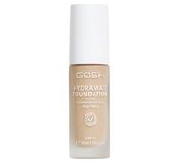 GOSH Foundation with SPF 15 for Light and Dark Skin, Vegan, Matte Makeup for Dry, Sensitive and Oily Skin, Smudge- and Sweat-Proof, Oil-Free, Adjustable Coverage, No Mask Effect, 004N