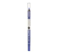 GOSH Neon Blue Eyeliner Matte I Waterproof Eyeliner Pencil I Soft & Creamy for Easy Application I Highly Pigmented Eye Pencil I Longlasting & Transferproof I Vegan & Perfume-free I 008 Crazy Blue