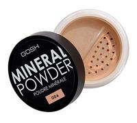 GOSH Mineral Powder, Vegan, Loose Fixation Powder with Minerals for All Skin Types, Matte & Long-Lasting for a Flawless Complexion, No Mask Effect, Medium to High Coverage, 006 Honey