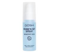 GOSH Prime'n Set Fixing Spray, vegan I 2 in 1 Makeup Setting Spray and Primer Spray for long-lasting looks I Make-Up Fixing Spray for Face I Priming and Fixing I allergy certified and perfume free