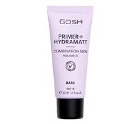 GOSH Primer + Hydramatt I Face Primer for Oily Skin & Combination Skin I Mattifying & Hydrating Primer I Water Based Skin Primer I Makeup Primer with SPF 15 I Allergy Certified, Perfume Free & Vegan
