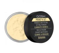 GOSH PRIME 'N SET PRIMER & MATTIFYING SETTING POWDER BANANA cult Danish brand