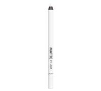 GOSH White Eyeliner Matte I Waterproof Eyeliner Pencil I Soft & Creamy for Easy Application I Highly Pigmented Eye Pencil I Longlasting & Transferproof I Vegan & Perfume-free I 001 Dover White