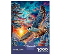 Goshawk 1000 Piece Jigsaw Puzzle for Adults And Kids-Challenging Puzzle Game,Home Decoration & Family Fun 52x38cm/1000pcs
