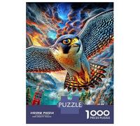 Goshawk 1000 Piece Jigsaw Puzzle for Adults And Kids-Challenging Puzzle Game,Home Decoration & Family Fun 52x38cm/1000pcs
