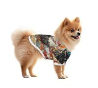 Goshawk Dog Shirt Vest - Summer Pet Clothes for Small Dogs, Suitable for Walking and Outdoor Activities