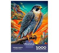 Goshawk Jigsaw Puzzle for Adults And Teenagers, Impossible 1000 Piece Puzzle, Mindfulness & Family Fun Activity, Challenging Puzzle Game 52x38cm/1000pcs