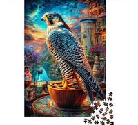 Goshawk Jigsaw Puzzles 1000 Pieces. Whimsical Challenge Toy for Adults Kids 52x38cm/1000pcs
