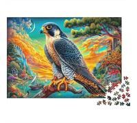 Goshawk Puzzle 1000 Pcs Impossible Jigsaw Puzzle, Challenge Puzzle for Adults & for Age 14 And Up 70x50cm/1000pcs