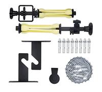 Goshoot Photography 1 Roller Backdrop Wall Mounting Manual Background Support System with 1 Chain 2 Single Hooks 2 Expand Rods 8 Screws for Photo Studio Portrait Product Video Shooting
