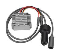 Goshyda 12V-24V to 30V 3.5A Car Power Adapter, Step Up Converter with Smart Voltage Boost for Satellite Equipment, No Voltage Drop for 120M Cable, Water Proof Aluminum Shell for RV Truck