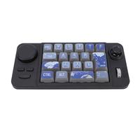 Goshyda 19 Key Mechanical Gaming Keyboard One Handed Keypad, USB C Wired 2.4GHz Wireless Bluetooth 5.0 Programmable Macro Keyboard with RGB Backlight, Hot Swappable