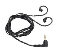 Goshyda 2 Pin IEM Cable 0.78mm QDC, 4 Core OFC Braided Earphone Cord with 3.5mm Jack, Lossless Sound Upgrade Cable for CCA, TRN, IEMs