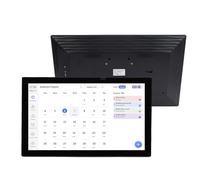 Goshyda 21.5 Inch Digital Calendar and Chore Chart, WiFi Smart Touchscreen Interactive Family Planner, Support Scheduling Photo Display, Wall Mount and Desktop (UK Plug)