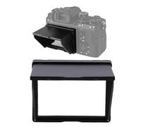 Goshyda 3.2 Inch LCD Camera Hood Sun Shade, Universal Fit with Flip Open Design & Anti Reflective Flocking Interior, Blocks Sunlight for Clear Screen Visibility