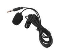 Goshyda 3.5mm mini Microphone, Clip Mount Mic External Lavalier Ant Jamming Mic and Adapter Cable Kit, suitable for Hero3 3+,