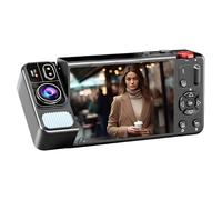 Goshyda 4K Digital Camera for Photography and Vlogging, 64MP Autofocus Camera with 180° Flip Screen & 18X Digital Zoom, Travel for Beginners and Teens