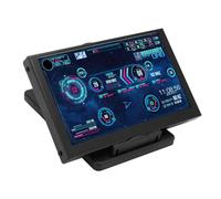 Goshyda 5 Inch Computer Monitor,PC Temperature Display, CPU RAM HDD Data Monitor with Visual Theme Editor DIY, for Window